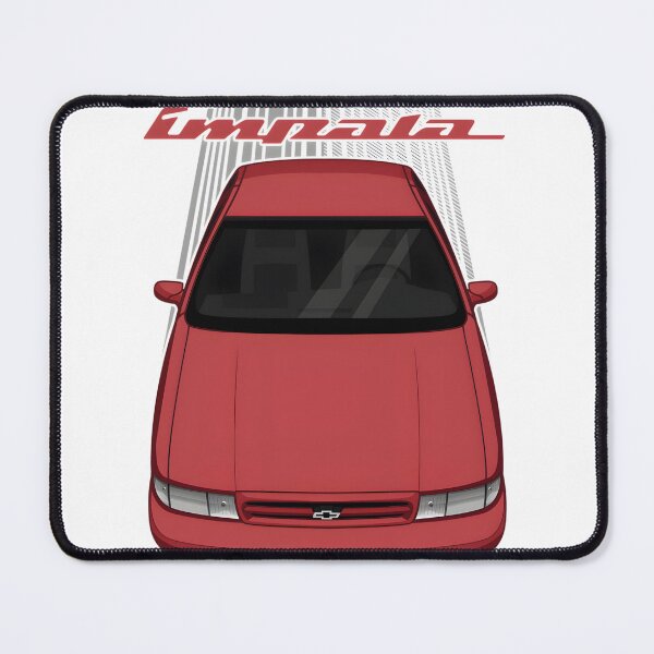 Item preview, Classic Chevrolet Impala SS in Bold Red - Vintage Muscle Car Illustration designed and sold by MidasMitty.