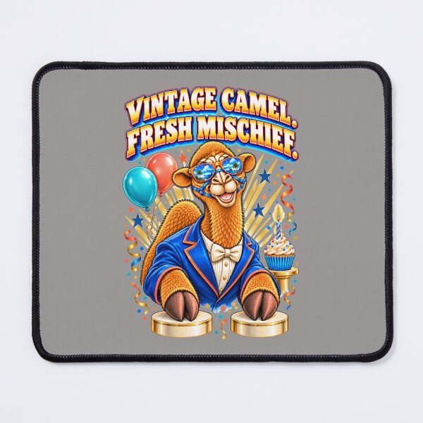 Item preview, Vintage Camel. Fresh Mischief – Funny Camel T-Shirt Animal Graphic Camel T-Shirt designed and sold by Camel & Quirk.
