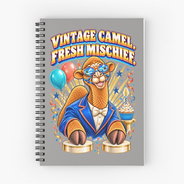 Item preview, Vintage Camel. Fresh Mischief – Funny Camel T-Shirt Animal Graphic Camel T-Shirt designed and sold by Camel & Quirk.