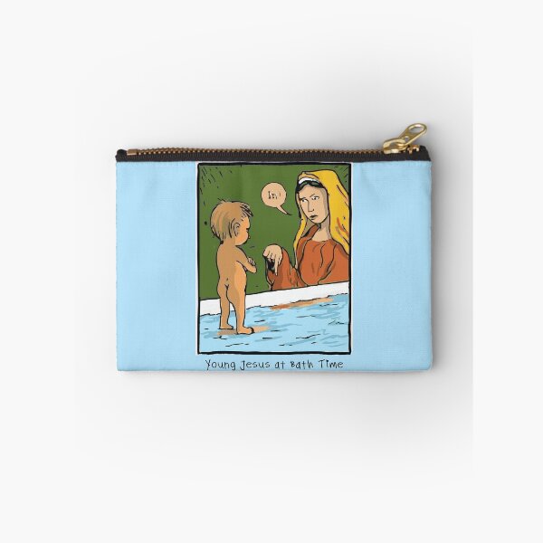 Item preview, Young Jesus at Bath Time designed and sold by Lifer Art and Design.