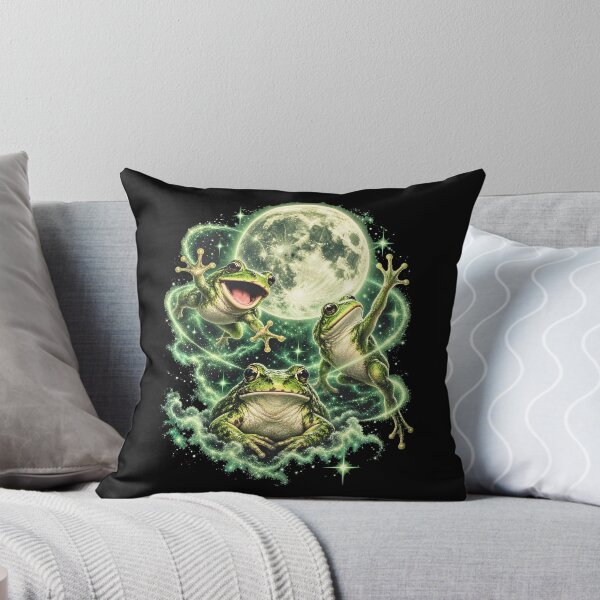 Item preview, Frog Howling to the Moon designed and sold by FrancesRobb.