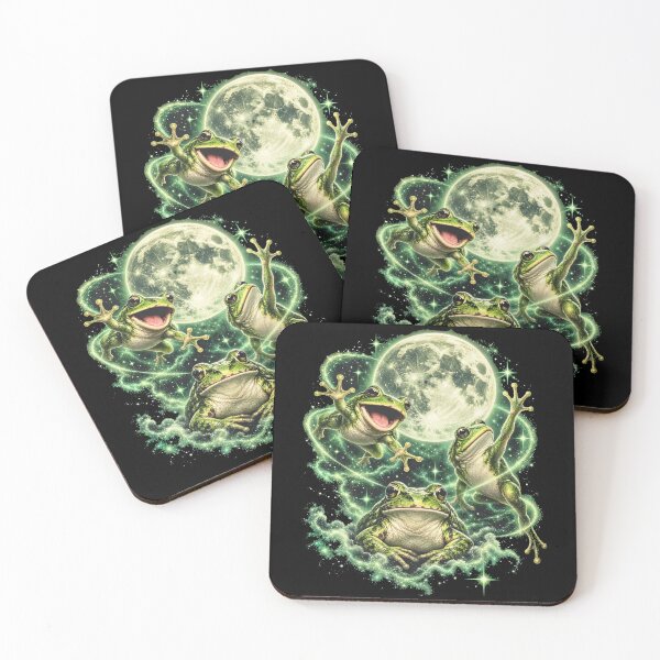Item preview, Frog Howling to the Moon designed and sold by FrancesRobb.