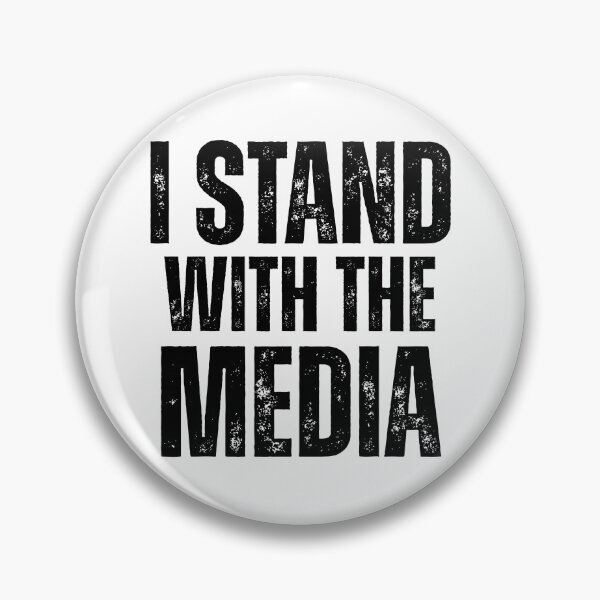 Item preview, I Stand With The Media designed and sold by ShopFanCreation.