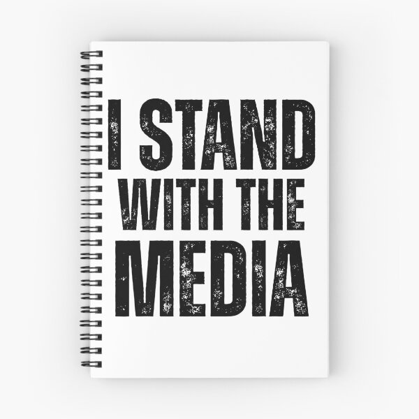 Item preview, I Stand With The Media designed and sold by ShopFanCreation.