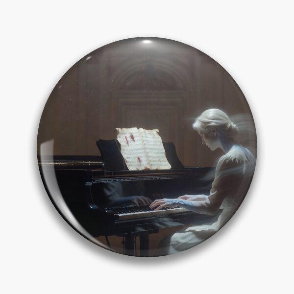 Item preview, The Silent Ballroom Pianist designed and sold by Studio77-Gothic.