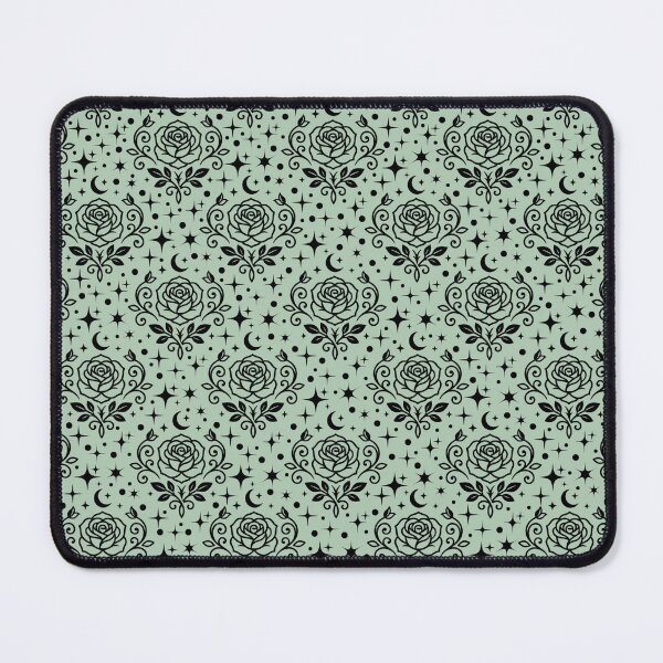 Item preview, Roses, Stars & Dots on Light Green designed and sold by KSimpson838.