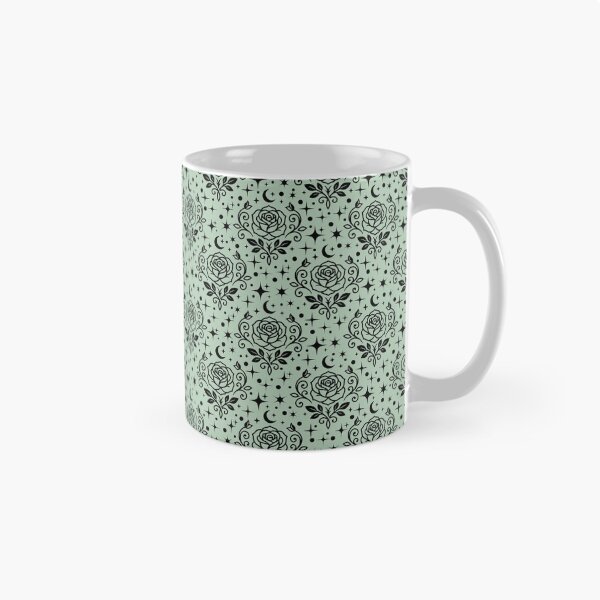 Item preview, Roses, Stars & Dots on Light Green  designed and sold by KSimpson838.