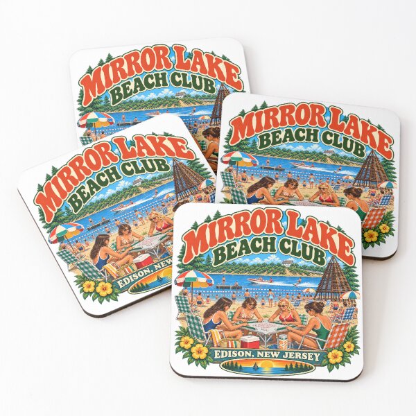 Item preview, Mirror Lake Beach Club – Edison, New Jersey – 1970s Summer Nostalgia designed and sold by Past in Threads.