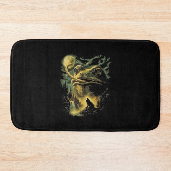 Item preview, Frog Howling to the Moon designed and sold by FrancesRobb.