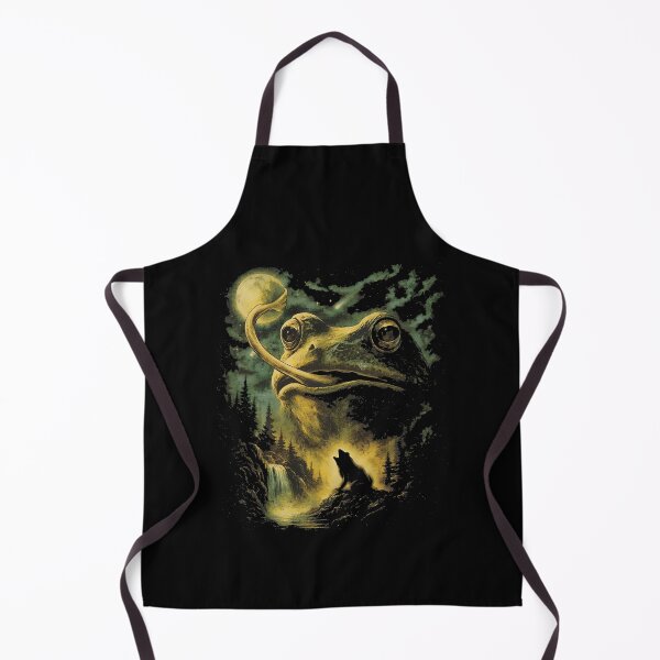 Item preview, Frog Howling to the Moon designed and sold by FrancesRobb.