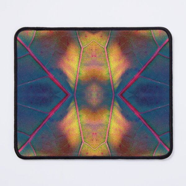 Item preview, Colorful autumn leaf in the sun, mirror image designed and sold by lyloubeaupere.