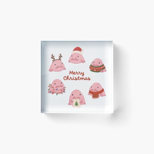Item preview, Festive Blobfish Christmas designed and sold by Iqrapixels.