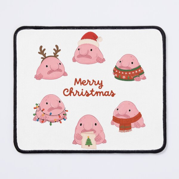 Item preview, Festive Blobfish Christmas designed and sold by Iqrapixels.