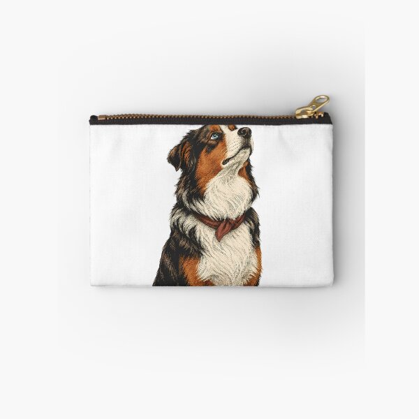 Item preview, Australian Shepherd under starry skies designed and sold by Daily Quirk.