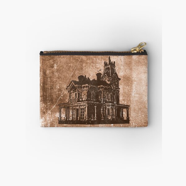 Item preview, Weathered Gothic Victorian Mansion With Bats Orange designed and sold by Ghoul Enterprises.