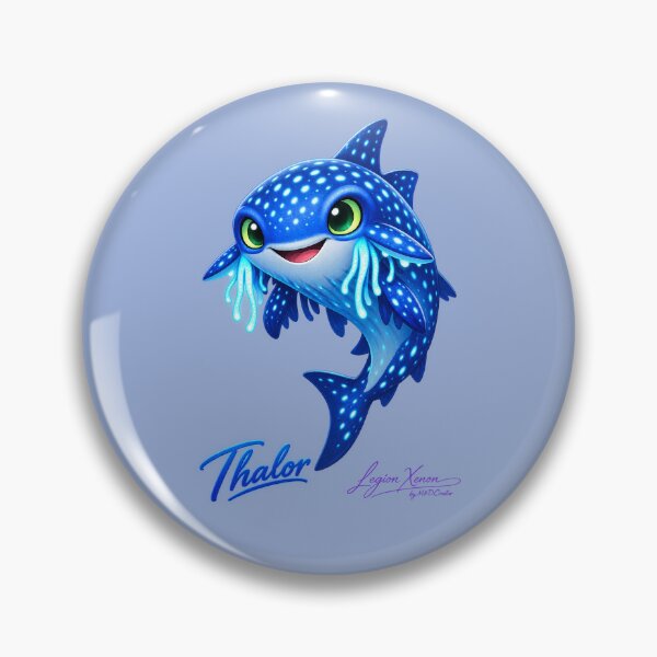 Item preview, Thalor – Un esploratore proveniente dagli oceani, guidato dall'onore e dalla ricerca della verità. Legion Xenon - Animals in Blue Collection designed and sold by MDCreator.