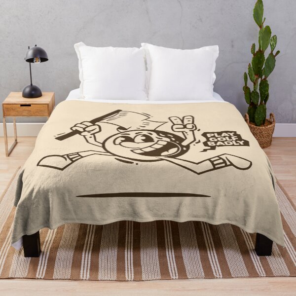 Item preview, Play Golf Badly Funny Golf Ball Character Doodle designed and sold by adipra.