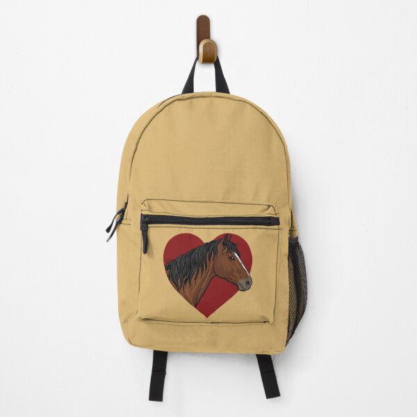 Item preview, The head of the Abyssinian horse and a red heart designed and sold by Cheval-de-coeur.