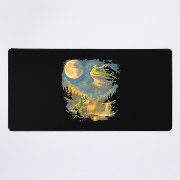 Item preview, Frog Howling to the Moon designed and sold by FrancesRobb.