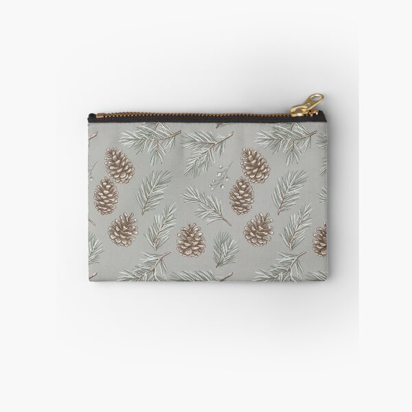Item preview, Frosted Pinecones - Botanical Seamless Christmas Pattern designed and sold by inkaylindesign.
