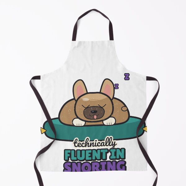 Item preview, Fluent in Snoring - Funny French Bulldog designed and sold by BooAndBloomCo.