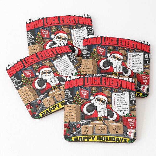 Item preview, Last Shipping Day Good Luck Everyone – Funny Christmas Warehouse Design designed and sold by KeeganDykes.