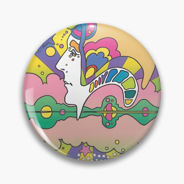 Item preview, Arte de Peter Max - Obras de arte de Peter Max - Artista de Peter Max - Estética de Peter Max - Peter Max colorido designed and sold by Rohyadalim.