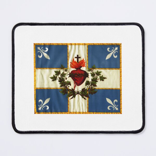 Item preview, Vintage Quebec Flag Design with Fleurs de Lys and Patriote Carillon Elements in High Quality designed and sold by richard143.