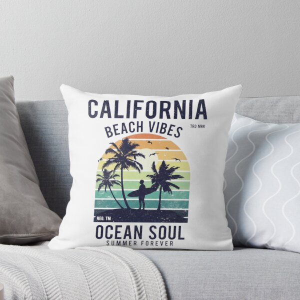 Item preview, California Beach Vibes Ocean Soul Retro designed and sold by Mary Ney.
