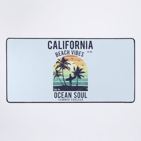 Item preview, California Beach Vibes Ocean Soul Retro designed and sold by Mary Ney.