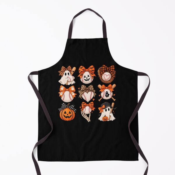 Item preview, Halloween Baseball Player Bow Ghost Spooky Mom designed and sold by RealestInternet.