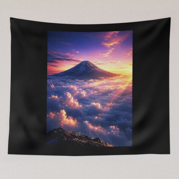 Item preview, Fuji Mountain Landscape    designed and sold by Faissal Thomass.