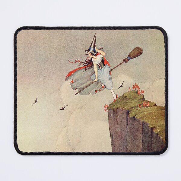 Item preview, The Red Witch by Ida Rentoul Outhwaite for "Fairyland" designed and sold by forgottenbeauty.