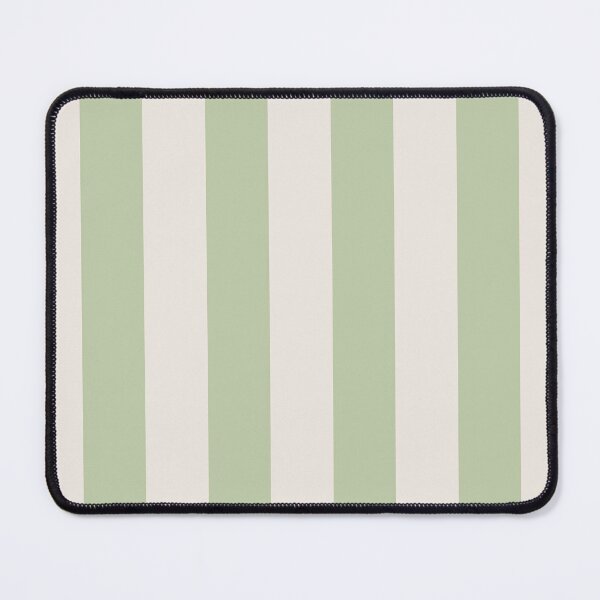 Item preview, Cabana stripes in sage green and cream designed and sold by RishabhArts1.