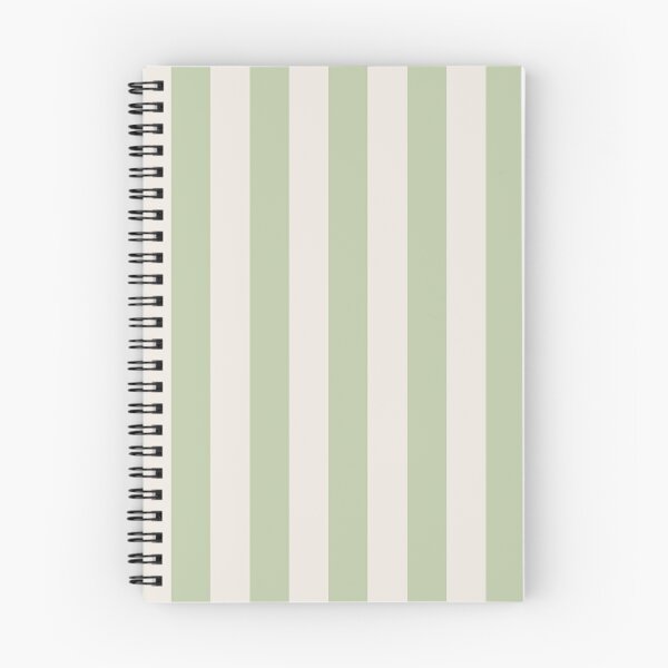 Item preview, Cabana stripes in sage green and cream designed and sold by RishabhArts1.