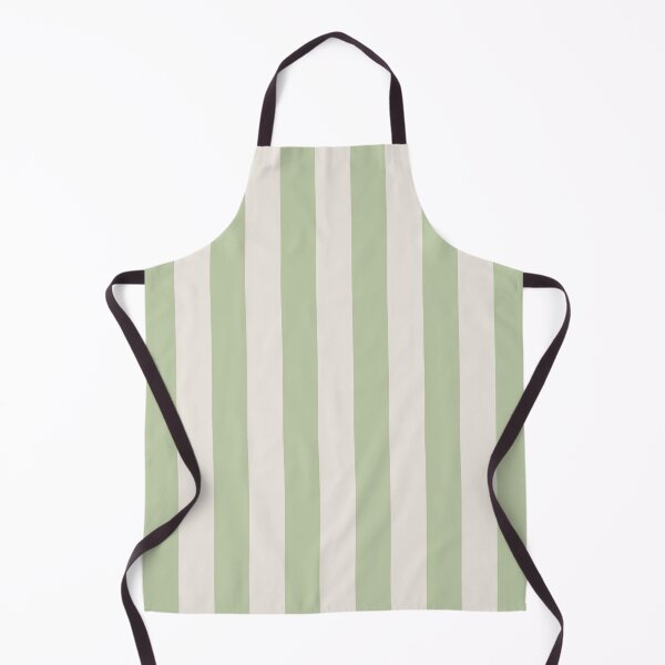 Item preview, Cabana stripes in sage green and cream designed and sold by RishabhArts1.