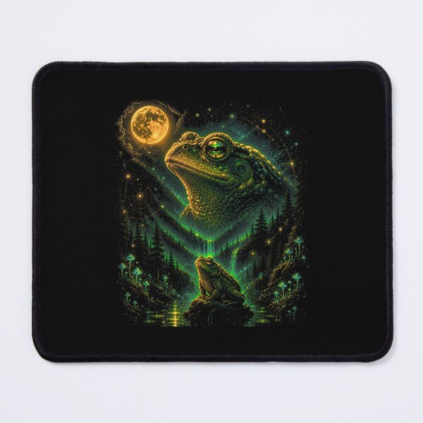 Item preview, Frog Howling to the Moon designed and sold by FrancesRobb.