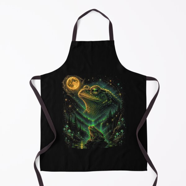 Item preview, Frog Howling to the Moon designed and sold by FrancesRobb.