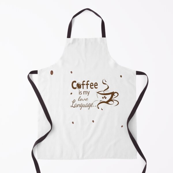 Item preview, Coffee Is My Love Language – Typography & Line Art Coffee Design designed and sold by Carftora786.