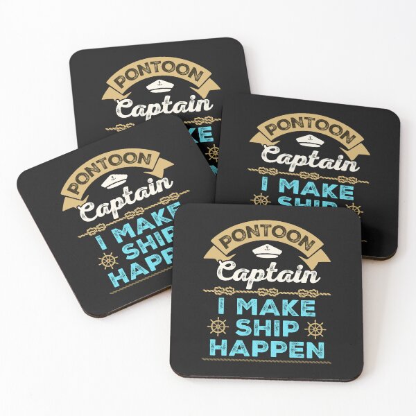 Item preview, Pontoon Captain Funny I Make Ship Happen designed and sold by jaygo.