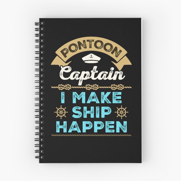 Item preview, Pontoon Captain Funny I Make Ship Happen designed and sold by jaygo.