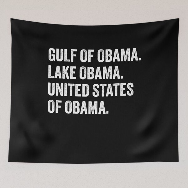 Item preview, Gulf Of Obama Lake Obama United States Of Obama - Funny Political USA Canada designed and sold by PixVib.