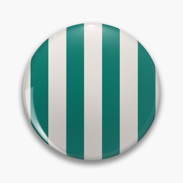 Item preview, Cabana stripes in jade green and cream designed and sold by RishabhArts1.