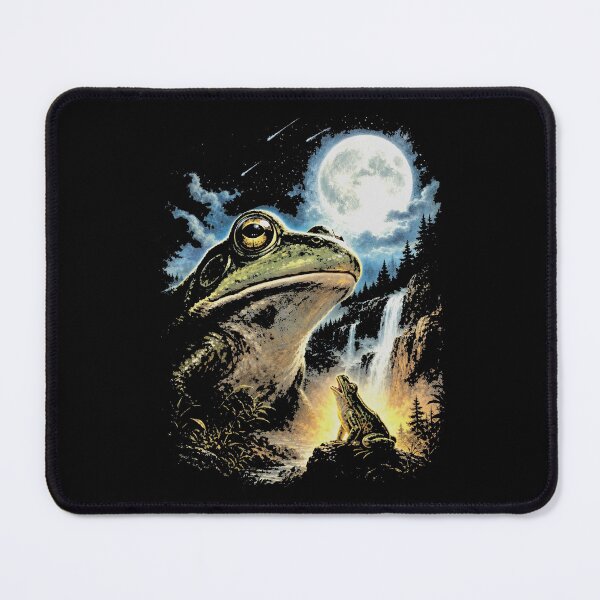 Item preview, Frog Howling to the Moon designed and sold by FrancesRobb.