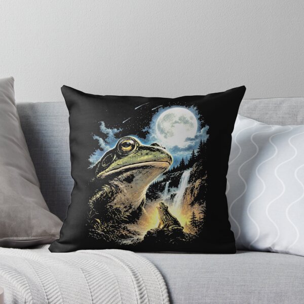 Item preview, Frog Howling to the Moon designed and sold by FrancesRobb.