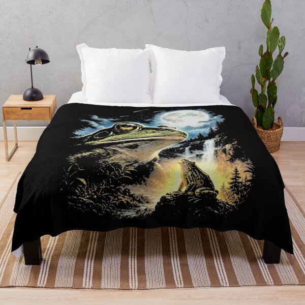 Item preview, Frog Howling to the Moon designed and sold by FrancesRobb.