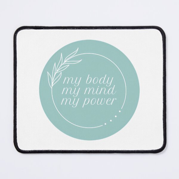 Item preview, My Body My Mind My Power Affirmation Inspiring Quote designed and sold by lman-laureano.