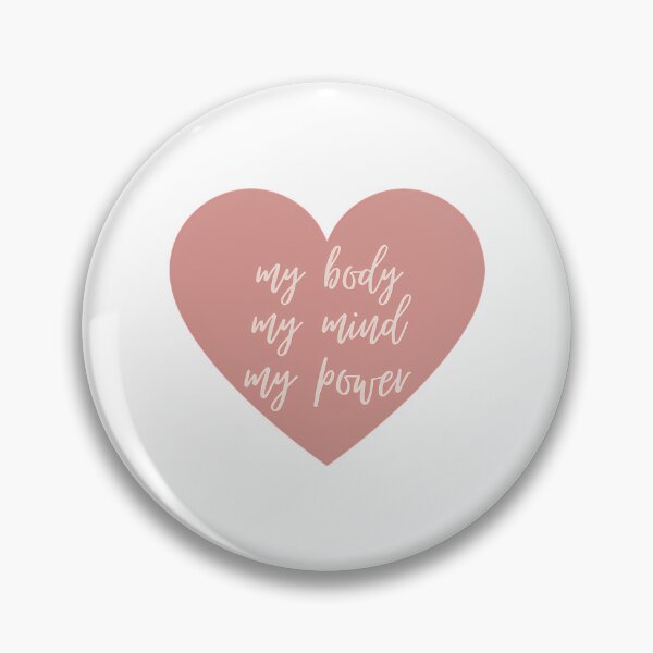 Item preview, My Body My Mind My Power Inspirational Feminist Quote designed and sold by lman-laureano.