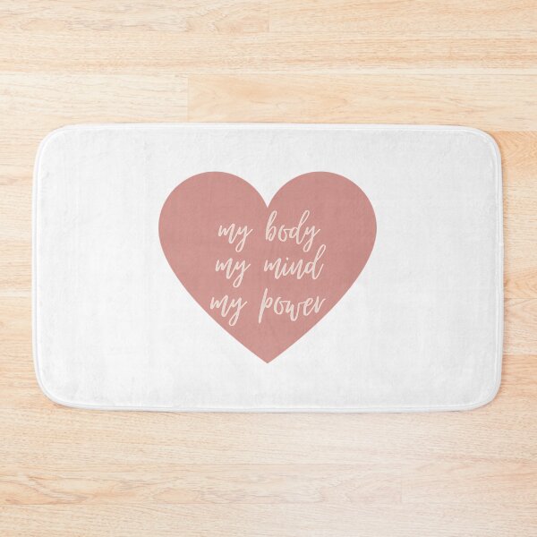 Item preview, My Body My Mind My Power Inspirational Feminist Quote designed and sold by lman-laureano.