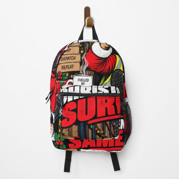 Item preview, Christmas Rush Survivor – Funny Warehouse Christmas Work Design designed and sold by KeeganDykes.